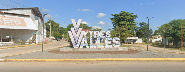 Monumento de bienvenida a Tres Valles