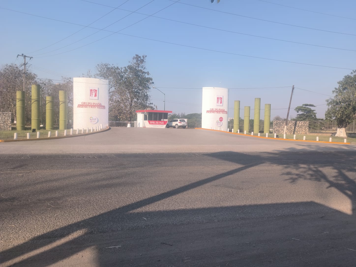 Acceso al Ingenio Tres Valles — Grupo PIASA